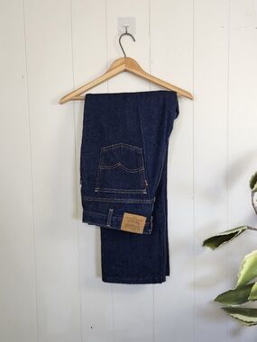 Vintage Levi's Orange Tab 619 High Rise Cotton Straight Mom Jeans size 34 14